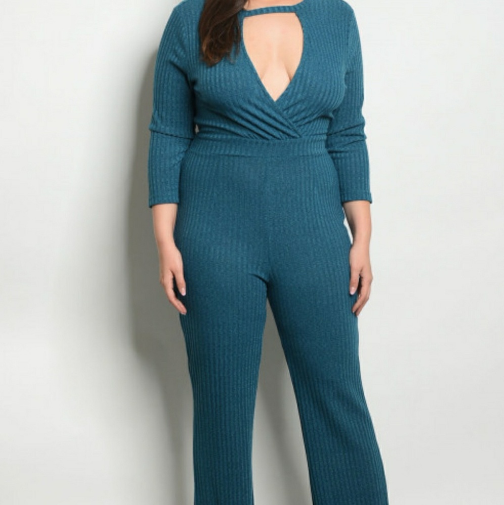 Teal romper